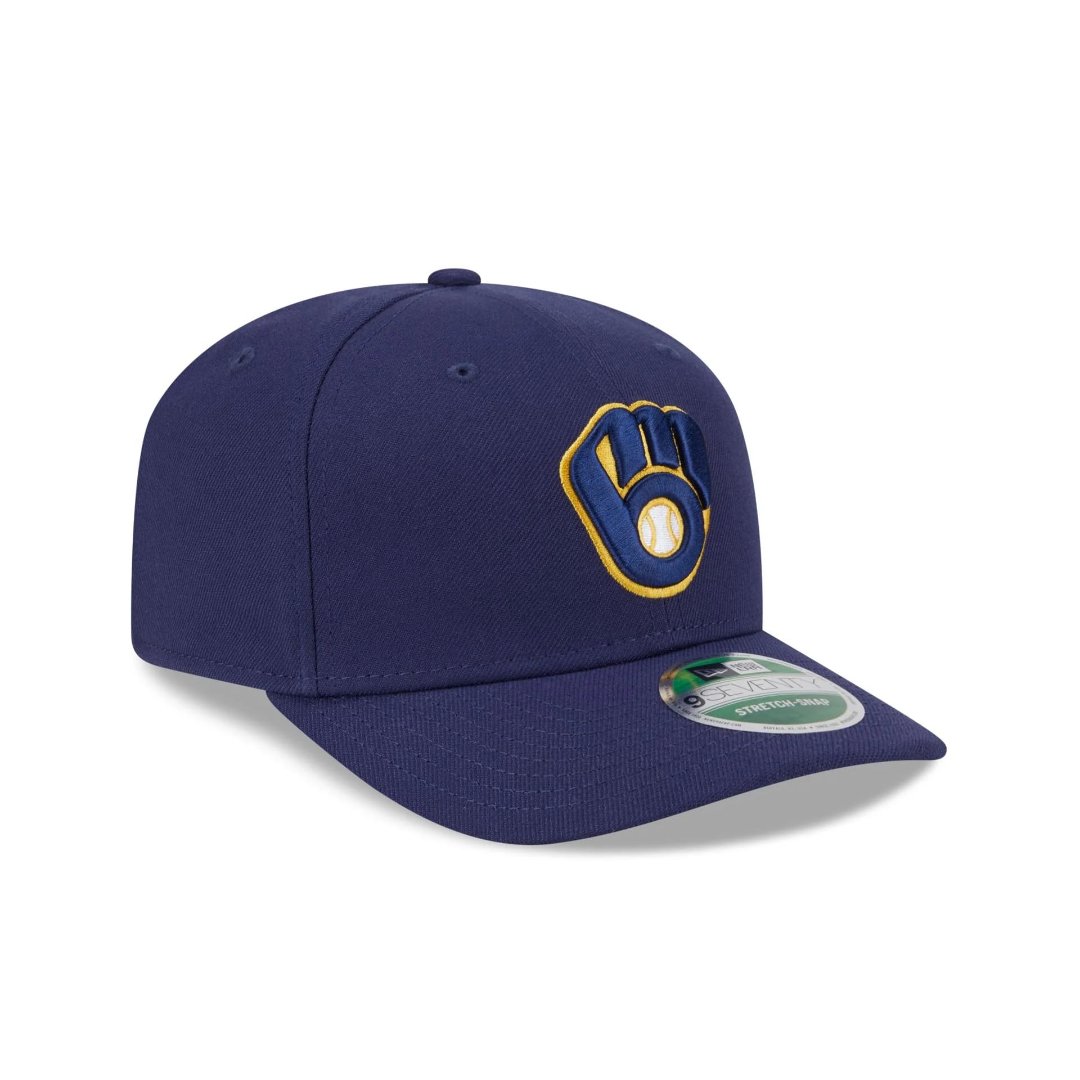 New Era 9SEVENTY Brewers hat side