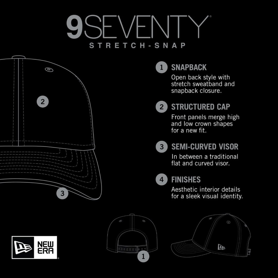 New Era 9SEVENTY Brewers hat 9SEVENTY features graphic