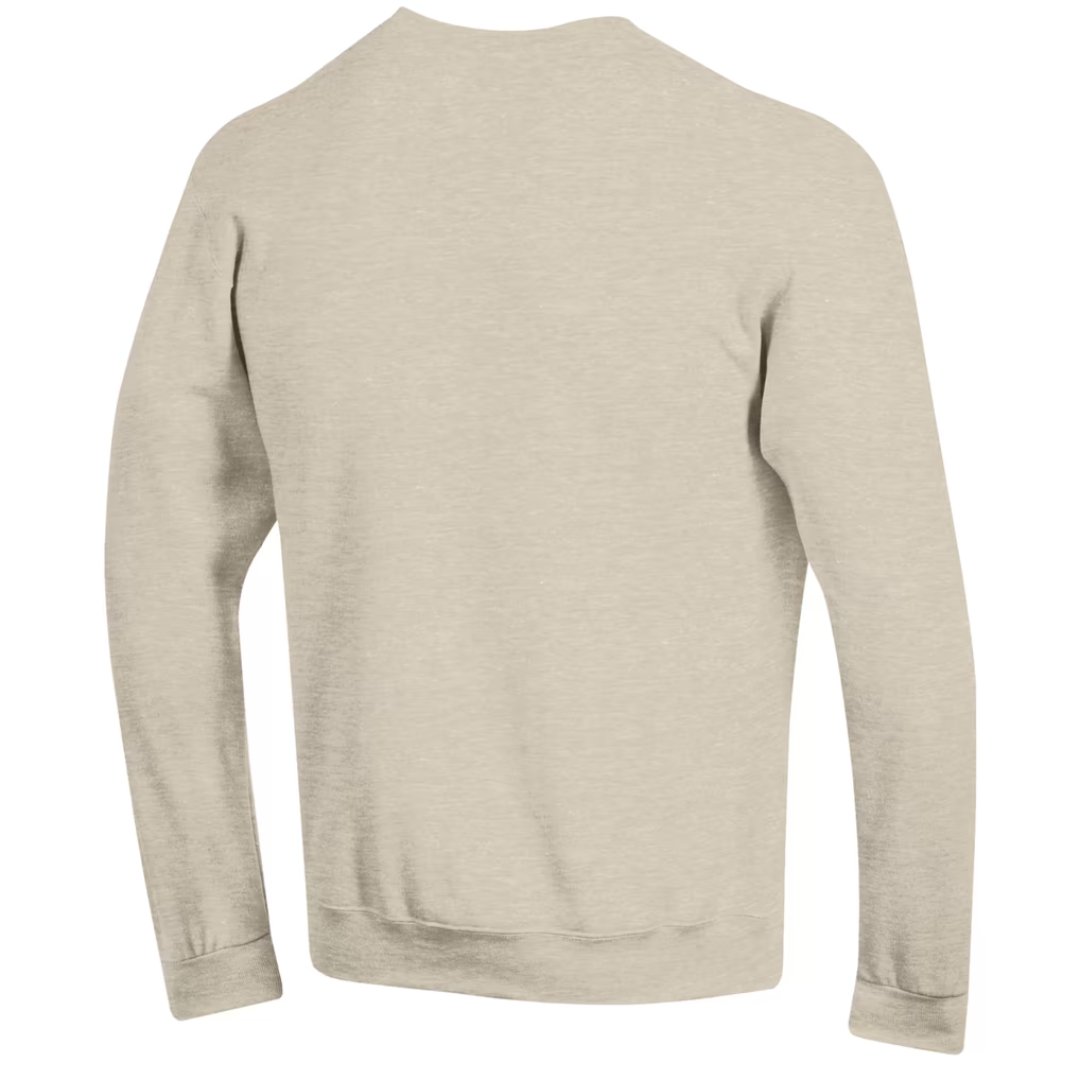 Brewers Champion Eco Powerblend oatmeal sweatshirt, back
