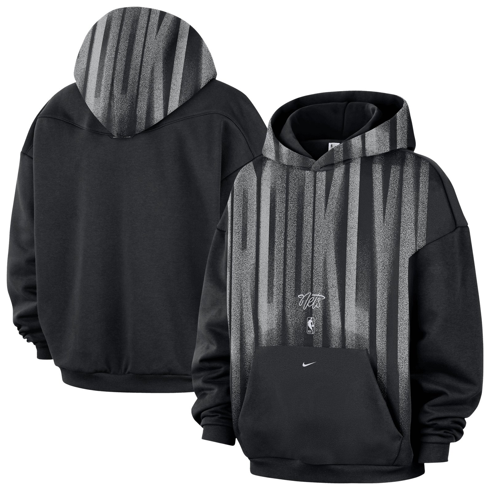 Brooklyn Nets Nike 2026/27 Standard Issue Game Theater Team Fleece Hoodie