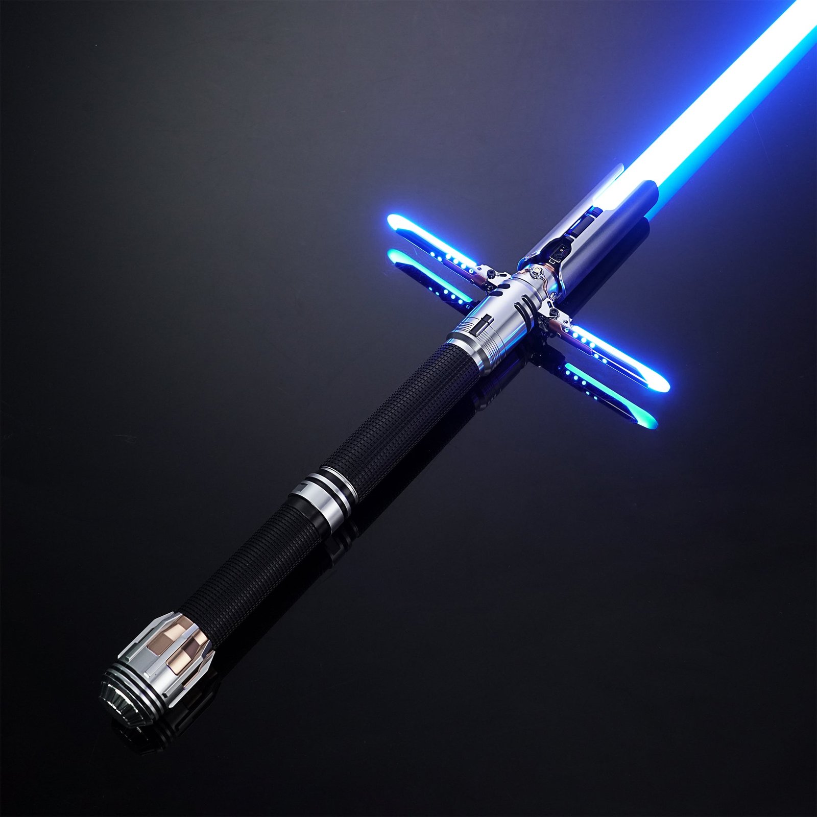 Cal Kestis crossguard lightsaber replica from Jedi Survivor