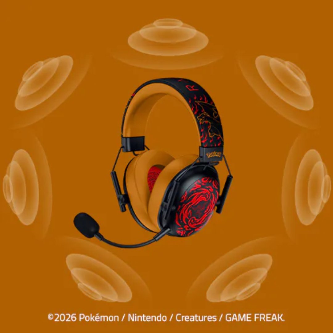 Charizard Razer BlackShark V3 X HyperSpeed headset