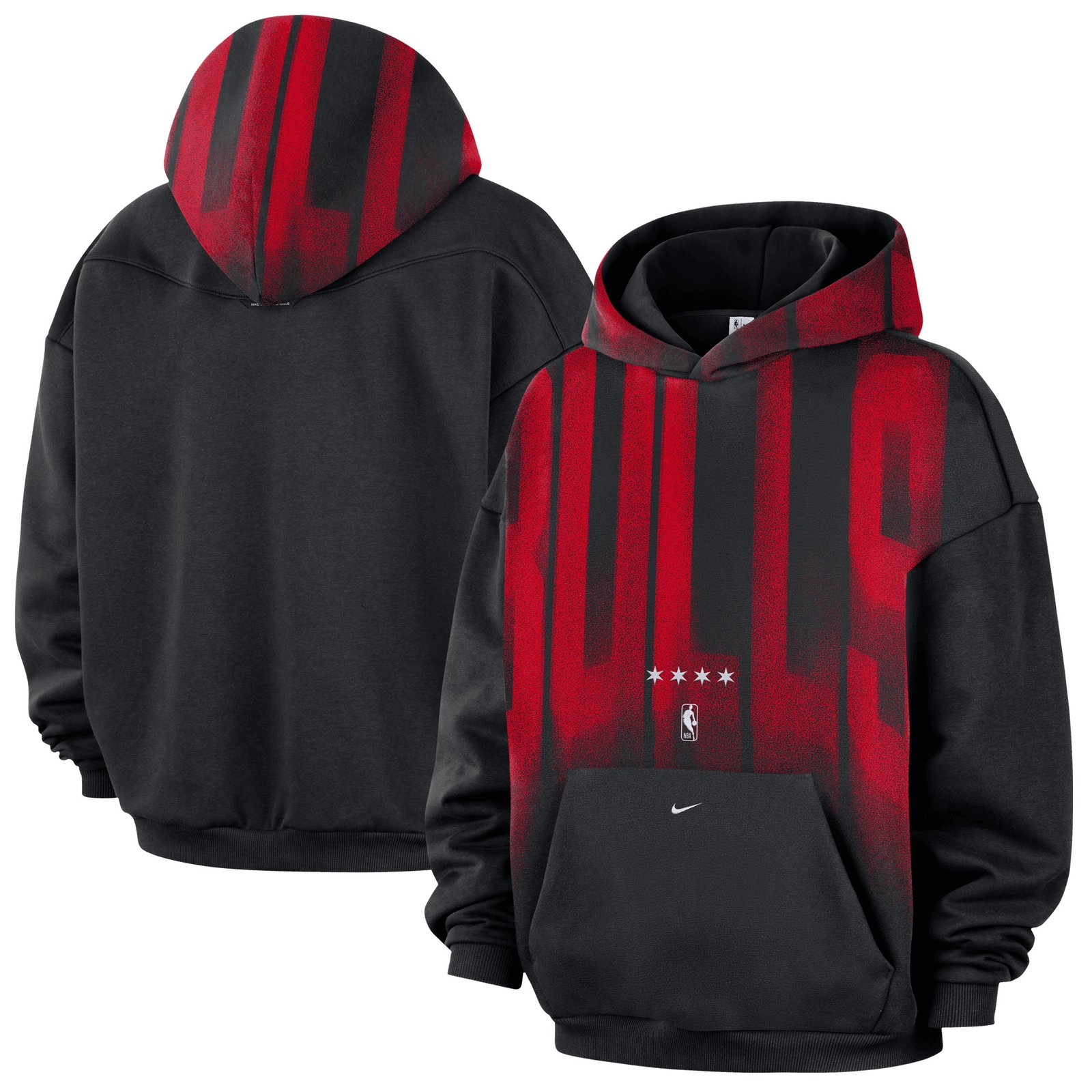 Chicago Bulls Nike 2026/27 Standard Issue Game Theater Team Fleece Hoodie