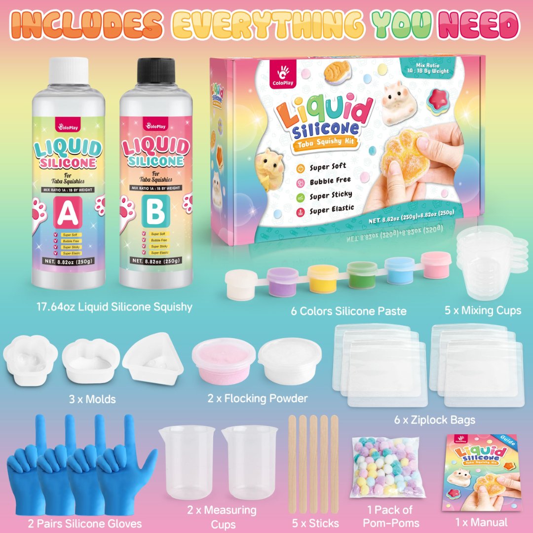 ColoPlay Taba Squishy Making Kit