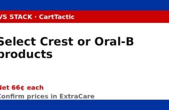 Select Crest or Oral-B products (buy 3)