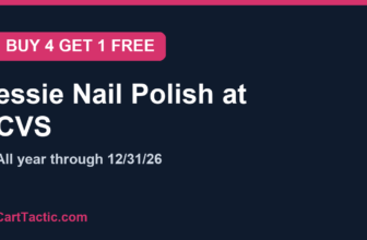 essie buy 4 get 1 free at CVS