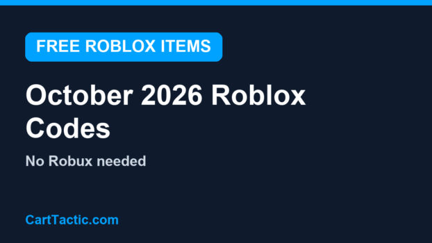Free Roblox codes for October 2026