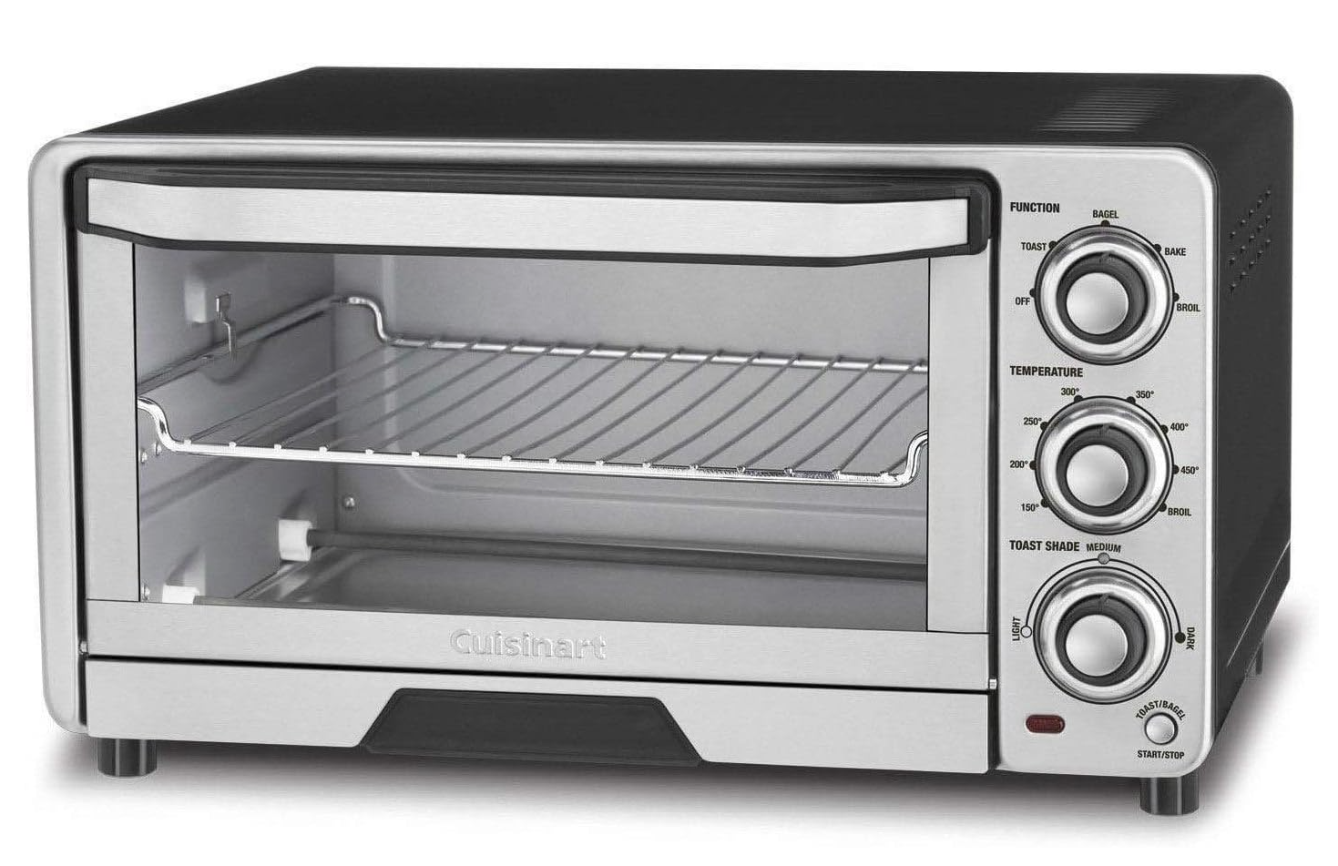 Cuisinart TOB-40 Custom Classic Toaster Oven and Broiler, stainless steel