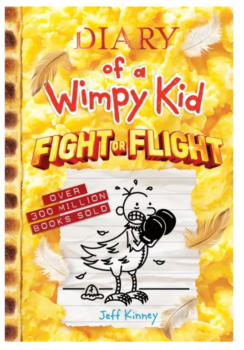Diary of a Wimpy Kid: Fight or Flight book cover by Jeff Kinney