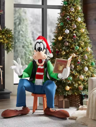 Disney 4 FT Animated Holiday Goofy