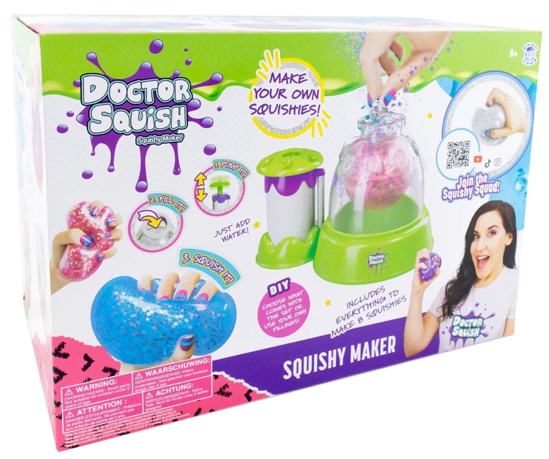 Doctor Squish Squishy Maker Station box — make your own squishies DIY kit
