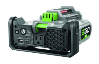EGO Power+ 400W Pure Sine Wave Inverter studio product shot front ports