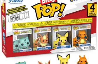 Funko Bitty POP! Pokémon 4-Pack with Bulbasaur, Flareon, Pichu and Charizard