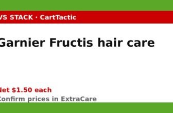 Garnier Fructis hair care (buy 2)