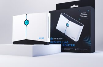 GearUP HYPEREV Wi-Fi 6 gaming router box