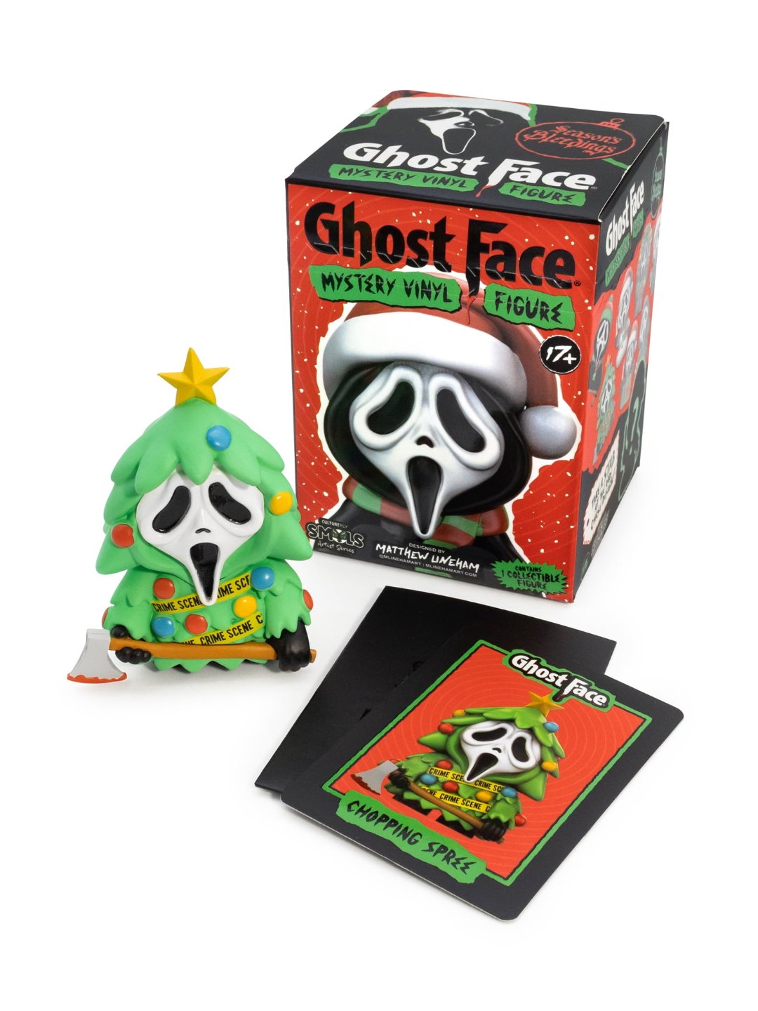 Ghost Face Season's Bleedings blind box and card