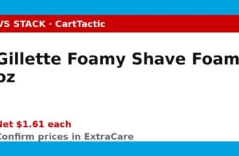 Gillette Foamy Shave Foam 11 oz (buy 2)