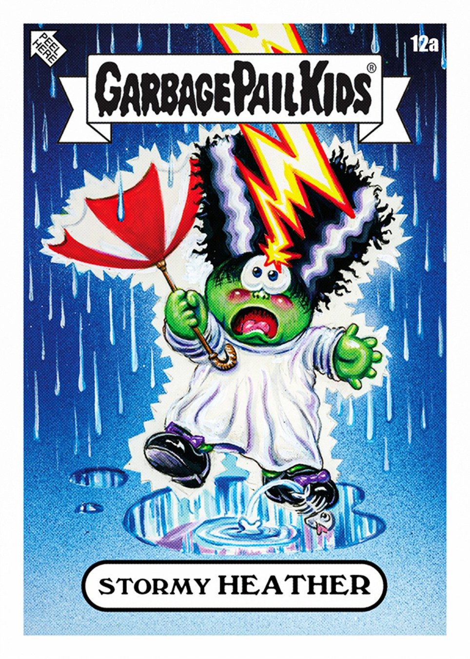 Stormy Heather card, 2026 Garbage Pail Kids Halloween