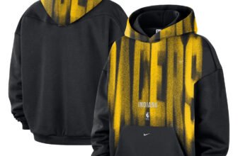Indiana Pacers Nike 2026/27 Standard Issue Game Theater Team Fleece Hoodie