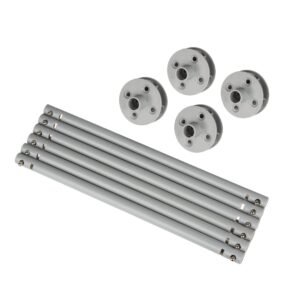 Kitty City Outdoor Mega Kit frame poles and connectors