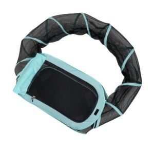 Kitty City pop-up cat tent with attached mesh tunnel loop