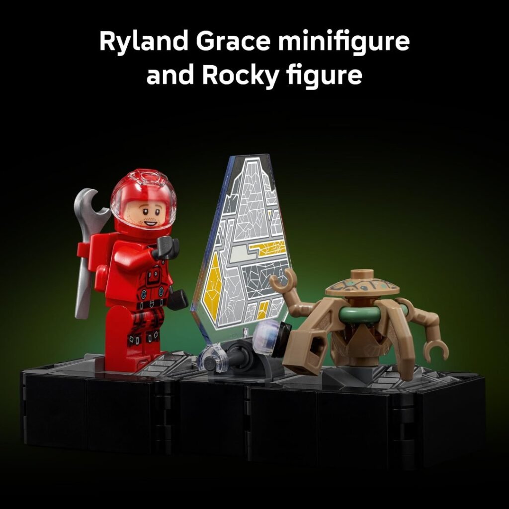 LEGO 11389 Ryland Grace minifigure and Rocky figure