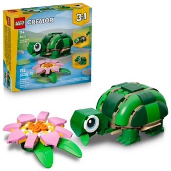 LEGO Creator 3-in-1 Turtle with Water Lily (31377)