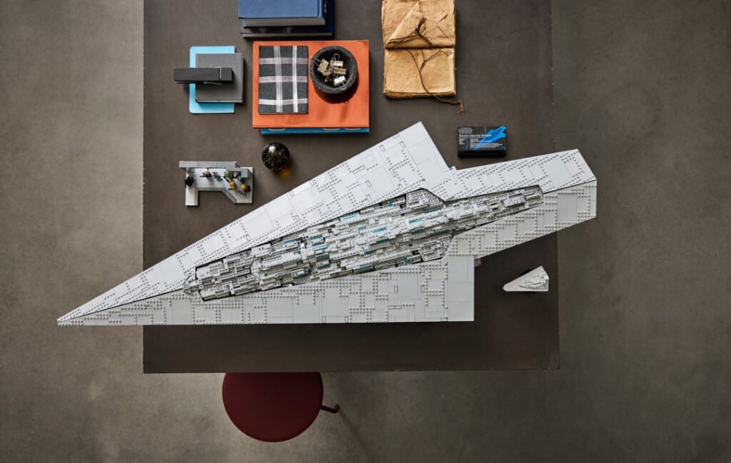 LEGO Executor Super Star Destroyer 75457 displayed on a table
