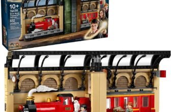 LEGO Harry Potter Book Nook: Hogwarts Express 76450 box and built set