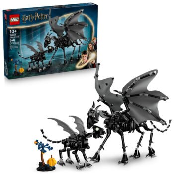 LEGO Harry Potter Thestral Family 76458 box and build