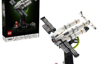 LEGO Icons Project Hail Mary 11389 box and built spacecraft model