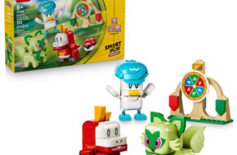 LEGO Pokemon SMART Play Sprigatito, Fuecoco and Quaxly Battle 72158 box and build