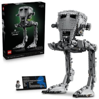 LEGO Star Wars UCS AT-ST Walker 75417 box and completed build