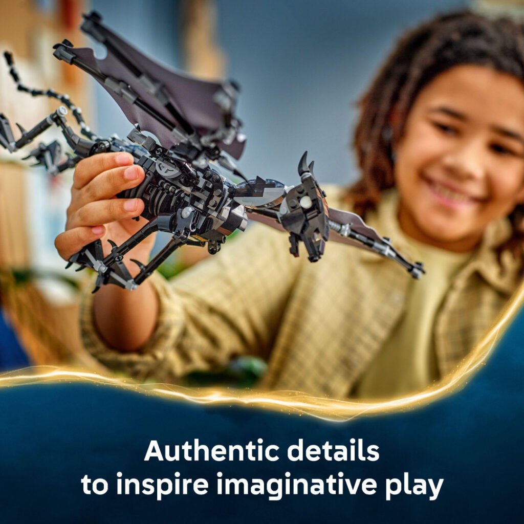 LEGO Thestral with fabric wings