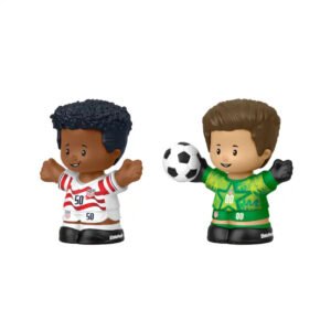 Little People Collector U.S. Soccer 2.5 inch #50 player and #00 goalkeeper figures