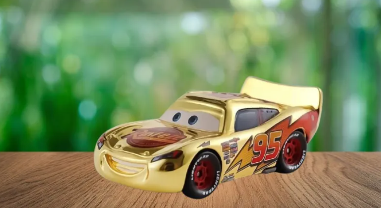 Free Gold Lightning McQueen car at Macy's Oct 16