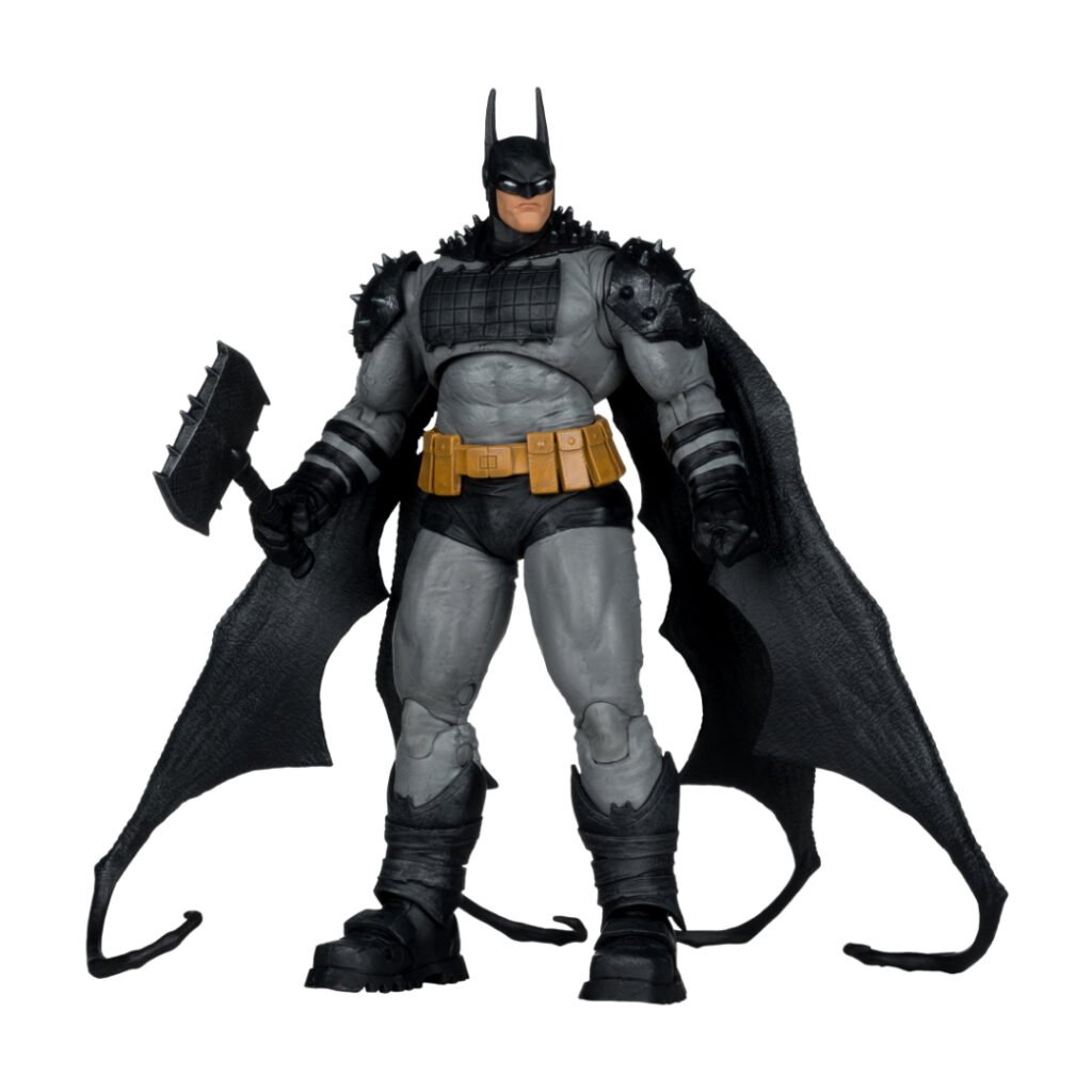 Absolute Batman figure holding a spiked war hammer