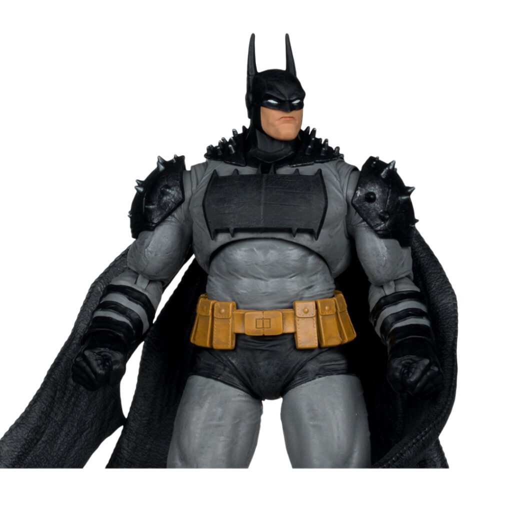 Absolute Batman 7-inch figure close-up with spiked armor shoulders