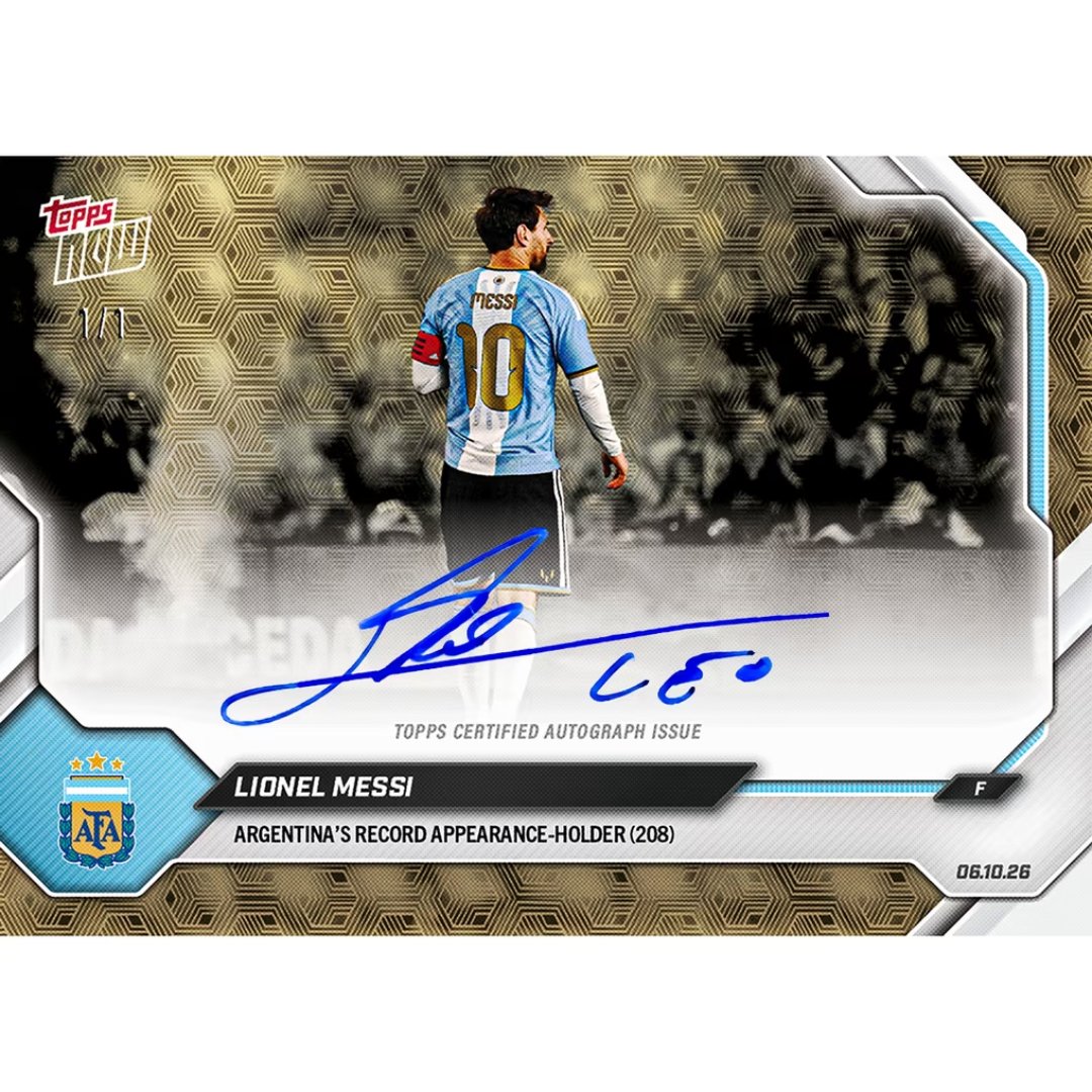Messi Final Farewell Topps NOW card 3