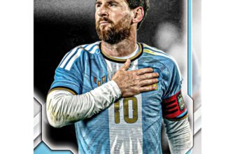 Lionel Messi 2026 Argentina Topps NOW The Final Farewell pack