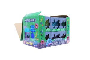Minecraft Jelly Cubes GOLD 18K display packaging