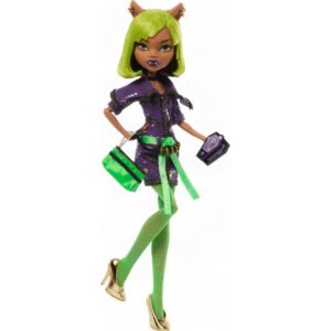 Monster High Dawn of the Dance Clawdeen Wolf reproduction doll