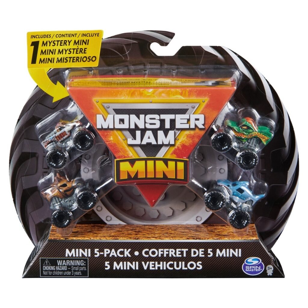 Monster Jam Mini Vehicles 5-pack at Target