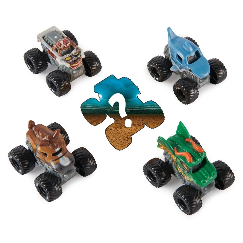 Monster Jam Mini Vehicles 5-pack alternate angle