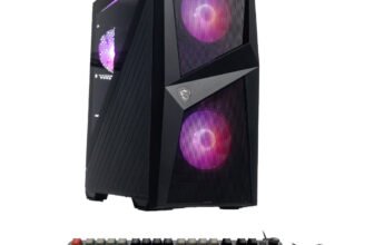 MSI Codex Z2C Gaming Desktop with MSI gaming keyboard and mouse