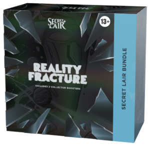 Reality Fracture Secret Lair Bundle box, includes 2 Collector Boosters