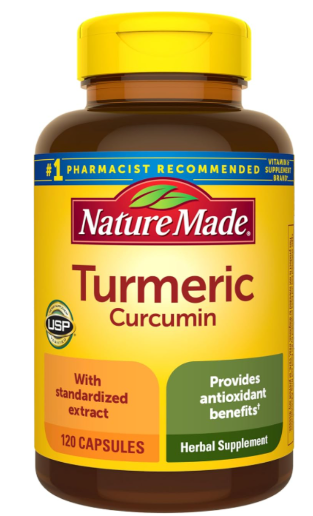Nature Made Turmeric Curcumin 500 mg, 120 capsules