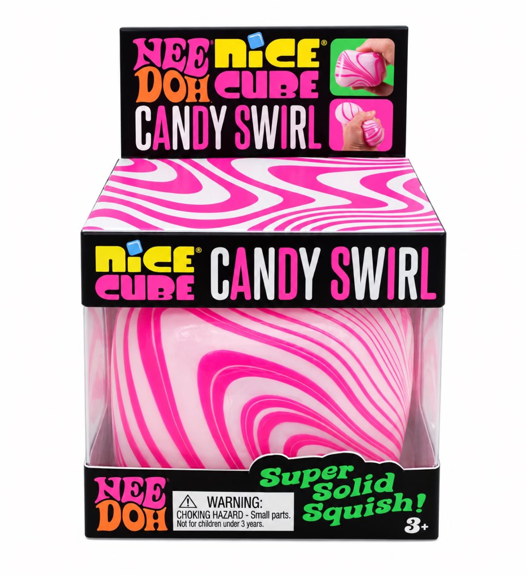 NeeDoh Nice Cube Candy Swirl