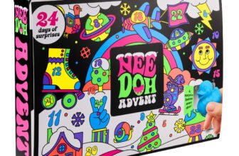 NeeDoh Advent calendar box, 24 days of surprises