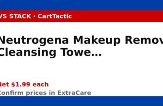Neutrogena Makeup Remover Cleansing Towelettes (buy 2)